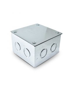 Caja Metálica Pre-galvanizada 100x100x65mm
