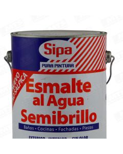 Esmalte Agua Semibrillo Base In Gl